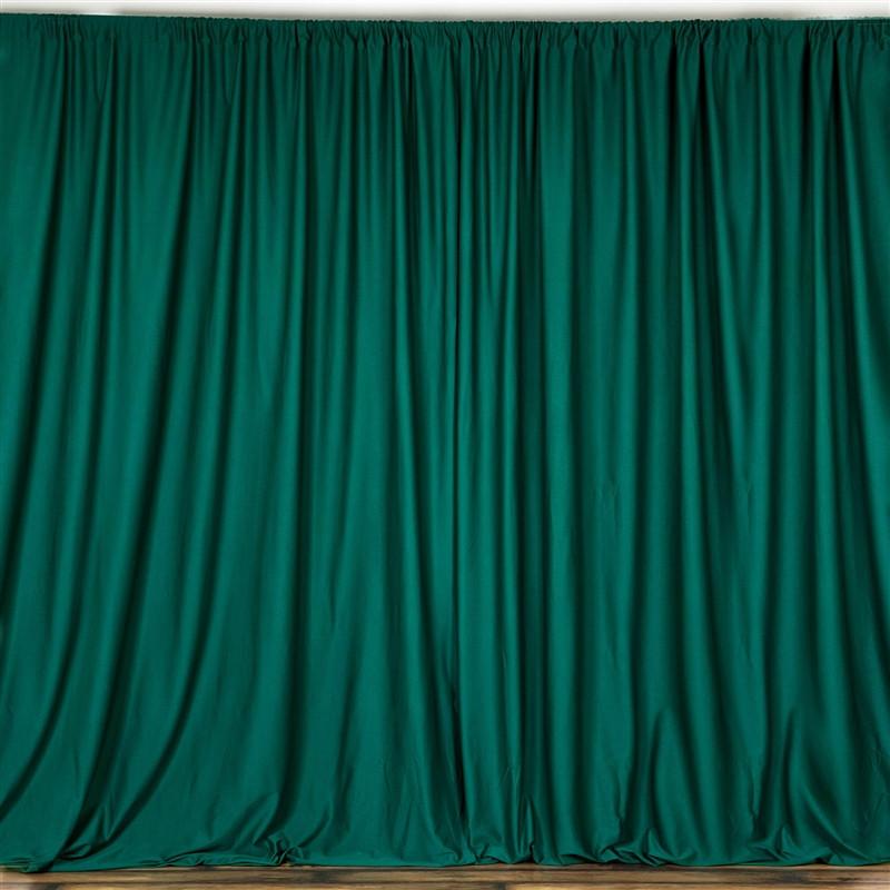Fire Retardant Polyester Curtain Panel Backdrops With Rod Pockets - Image 2